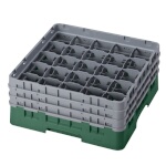 Cambro 25S638119 - Glass Rack, with (3) extenders, 19-3/4