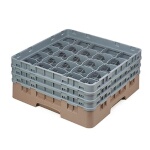 Cambro 25S638184 - Glass Rack, with (3) extenders, 19-3/4
