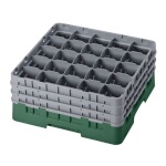 Cambro 25S738119 - Glass Rack, with (3) extenders, 19-3/4