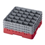 Cambro 25S738163 - Glass Rack, with (3) extenders, 19-3/4
