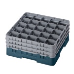 Cambro 25S738414 - Glass Rack, with (3) extenders, 19-3/4
