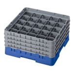 Cambro 25S800168 - Glass Rack, with (4) extenders, 19-3/4