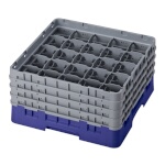 Cambro 25S800186 - Glass Rack, with (4) extenders, 19-3/4