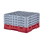 Cambro 25S900163 - Glass Rack, with (4) extenders, 19-3/4
