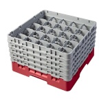 Cambro 25S958163 - Glass Rack, with (5) extenders, 19-3/4