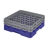 Cambro 30S434186 - Glass Rack, with (2) extenders, 19-3/4