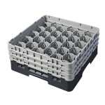 Cambro 30S638110 - Glass Rack, with (3) extenders, 19-3/4