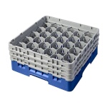Cambro 30S638168 - Glass Rack, with (3) extenders, 19-3/4