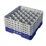Cambro 30S800186 - Glass Rack, with (4) extenders, 19-3/4