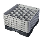 Cambro 30S958110 - Glass Rack, with (5) extenders, 19-3/4