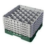 Cambro 30S958119 - Glass Rack, with (5) extenders, 19-3/4