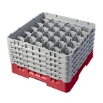 Cambro 30S958163 - Glass Rack, with (5) extenders, 19-3/4
