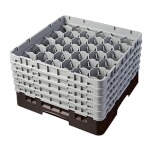 Cambro 30S958167 - Glass Rack, with (5) extenders, 19-3/4