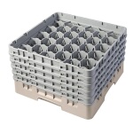 Cambro 30S958184 - Glass Rack, with (5) extenders, 19-3/4