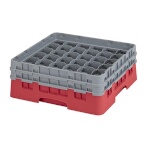 Cambro 36S434163 - Glass Rack, with (2) extenders, 19-3/4