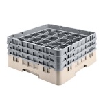 Cambro 36S534184 - Glass Rack, with (2) extenders, 19-3/4