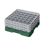 Cambro 36S638119 - Glass Rack, with (3) extenders, 19-3/4