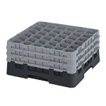 Cambro 36S738110 - Glass Rack, with (3) extenders, 19-3/4