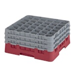 Cambro 36S738416 - Glass Rack, with (3) extenders, 19-3/4