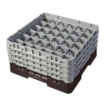 Cambro 36S800167 - Glass Rack, with (4) extenders, 19-3/4