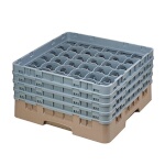Cambro 36S800184 - Glass Rack, with (4) extenders, 19-3/4