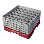 Cambro 36S800416 - Glass Rack, with (4) extenders, 19-3/4