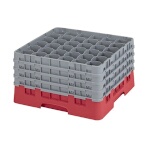 Cambro 36S900163 - Glass Rack, with (4) extenders, 19-3/4