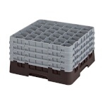 Cambro 36S900167 - Glass Rack, with (4) extenders, 19-3/4