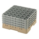 Cambro 36S900184 - Glass Rack, with (4) extenders, 19-3/4