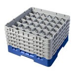 Cambro 36S958168 - Glass Rack, with (5) extenders, 19-3/4