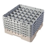 Cambro 36S958184 - Glass Rack, with (5) extenders, 19-3/4