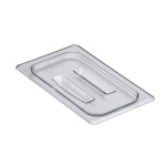 Cambro 40CWCH135 - Food Pan Cover, 1/4 size, with handle, polycarbonate, clear, (Case of 6)