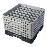 Cambro 49S1114110 - Glass Rack, with (6) extenders, 19-3/4