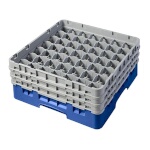 Cambro 49S638168 - Glass Rack, with (3) extenders, 19-3/4