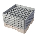 Cambro 49S958184 - Glass Rack, with (5) extenders, 19-3/4