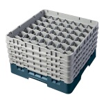 Cambro 49S958414 - Glass Rack, with (5) extenders, 19-3/4