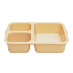 Cambro 853FCW133 - Meal Delivery Tray, 3-compartment, 8