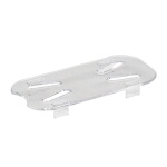 Cambro 90CWD135 - Drain Shelf, 1/9 size, fits 92CW & 94CW, polycarbonate, clear