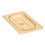 Cambro 90HPC150 - H-Pan Cover, high heat, 1/9 size, flat, -40°F to 300°F, amber, (Case of 6)