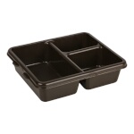 Cambro 9113CP167 - Meal Delivery Tray, 3-compartment, 8-7/8