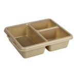 Cambro 9113CW133 - Meal Delivery Tray, 3-compartment, 9