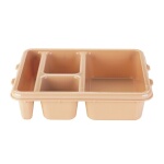 Cambro 9114CW133 - Meal Delivery Tray, 4-compartment, 9