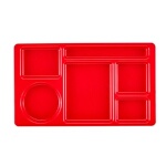 Cambro 915CW404 - Compartment Tray, 6-compartment, 8-3/4