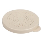 Cambro 96SKRLD406 - Replacement Lid, for salt & pepper shaker/dredge, beige, (Case of 12)
