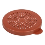 Cambro 96SKRLM408 - Replacement Lid, for medium ground shaker/dredge, rose, (Case of 12)