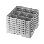 Cambro 9S1114151 - Glass Rack, with (6) extenders, 19-3/4