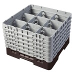 Cambro 9S1114167 - Glass Rack, with (6) extenders, 19-3/4