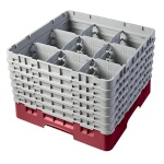 Cambro 9S1114416 - Glass Rack, with (6) extenders, 19-3/4
