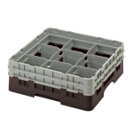 Cambro 9S434167 - Glass Rack, with (2) extenders, 19-3/4
