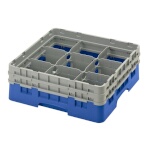 Cambro 9S434168 - Glass Rack, with (2) extenders, 19-3/4